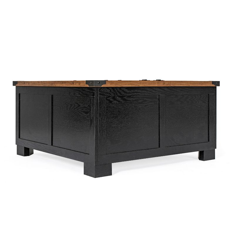 Flash Furniture Wyatt Farmhouse Storage Coffee Table with Hinged Lift Top, Large Coffee Table with Hidden Storage, 1 of 12