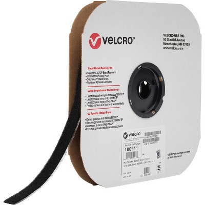 Velcro Industries B.V Velcro Brand Sticky Tape Loop 3/4"x75' 20/RL Black 190911