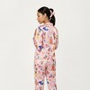 Anna-Kaci Lounge Women's 2-Piece Set Button Front Pajama Set with Playful Dog Print and Soft Silky Fabric for Relaxed Comfort - 3 of 4