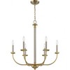 Craftmade Lighting 6 - Light Chandelier in  Brushed Polished Nickel/Satin Brass - 3 of 3