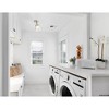 Urban Ambiance Luxury Modern Farmhouse Indoor Ceiling Light,  10''H x 8"W x 8''D,  Brushed Nickel Finish, UHP4660 - 2 of 4