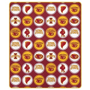 NCAA Iowa State Cyclones 50"x60" Holiday Blanket - 1 of 1