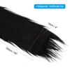 Unique Bargains DIY Crafts Halloween Gnome Beard Fluffy Plush Faux Fur Ribbon - image 2 of 4