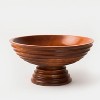 Jharna Mangowood Pedestal Bowl - 3 of 4