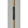 Adesso Cullen Desk Lamp: Marble Base, ETL Listed, Touch Sensor, 24" Metal Cylinder Shade - 2 of 4