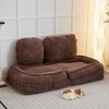 Vynxaria Lazy Sofa Couch Human Dog Bed suit to put in bedroom - 2 of 4