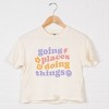 Simply Sage Market Going Places And Doing Things Boxy Crop Top - 3 of 4