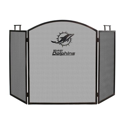 NFL Miami Dolphins Fireplace Screen