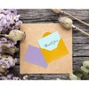 Juvale 100 Count Assorted Color Gift Card Envelopes, Small Envelope Gummed Seal, Mini Cash Envelopes for Business, Saving Money, 10 Colors, 4 x 2.7 In - 2 of 4