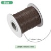 Unique Bargains Waxed Polyester Durable Flexible Beading Cord 1 Roll - 3 of 4