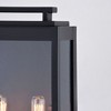 Vaxcel Hampton 2 - Light Wall Light in  Textured Black - 2 of 4