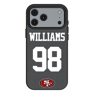 NFL San Francisco 49ers Players Game Tactic MagSafe Compatible Cell Phone Case for Apple iPhone 17 Series - 1 of 4