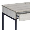 PAGED Home Office Desk 47" L Modern Writing Desk with 3 Storage Drawers and 2-Tier Shelf for Office, Study - 4 of 4