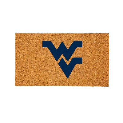 Coir Mat, 16"x28", West Virginia University