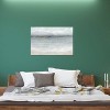 iCanvas Serene Sea Gray Gold Landscape by Cynthia Coulter Canvas Print Wall Art - 3 of 3