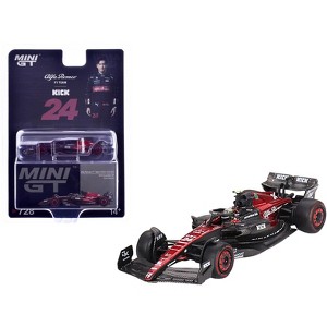Alfa Romeo C43 #24 "Alfa Romeo F1 Team Kick" F1 "Australian GP" (2023) Limited Edition 1/64 Diecast Model Car by Mini GT - 1 of 4