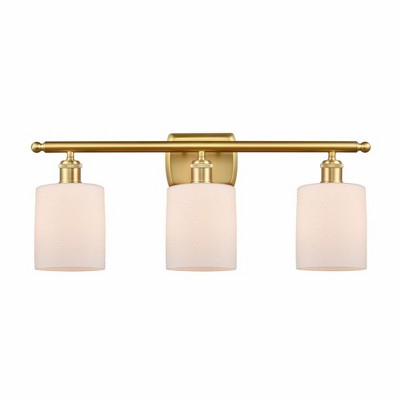 Cobbleskill - 3 Light Bath Vanity In Industrial Style-9.5 Inches Tall and 26 Inches Wide