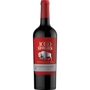 1000 Stories Bourbon Barrel-Aged Prospector's Proof Cabernet Sauvignon Red Wine - 750ml Bottle - 1 of 4