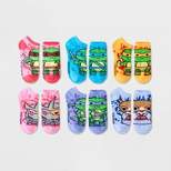 Women's Teenage Mutant Ninja Turtles 6pk Low Cut Socks - Assorted Colors 4-10