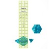 Omnigrid 3" x 16" Non-Slip Hexagon Quilting Ruler: Sewing Ruler for Quilting, 16" Length, 3" Width, Sewing Tools - 2 of 3