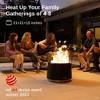 East Oak 21" Smokeless Round Outdoor Fire Pit Black: Stainless Steel, Heat & Rust-Resistant, No Tools Assembly - 2 of 4