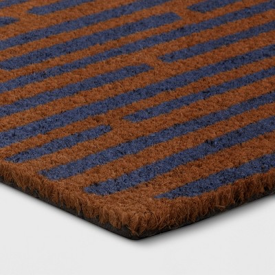 1&#39;4&#34;x2&#39;4&#34; Blocks Rectangular Outdoor Door Mat Blue - Room Essentials&#8482;_3