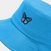 Anna-Kaci Women's Bucket Hat with Butterfly Embroidery - 3 of 4