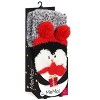 Memoi Women's Penguin Embellished Critter Plush Crew Socks Black One Size - 2 of 2