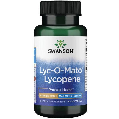 Swanson Lyc-O-Mato Lycopene - Maximum Strength 40 mg 60 Softgels.