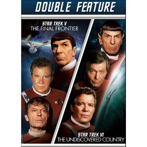 Star Trek V: The Final Frontier/Star Trek VI: The Undiscovered Country (DVD) - 1 of 1