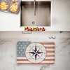 Stupell Industries Nautical Flag with Compass Printed Anti-Fatigue Floor Mat, design by Kim Allen, 30"x18" - 2 of 4