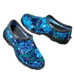 Collections Etc Spring Surprise Sloggers Outdoor Waterproof Garden Shoes - 1 of 4