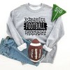 Simply Sage Market Women's Graphic Sweatshirt Football Leopard - 2 of 2