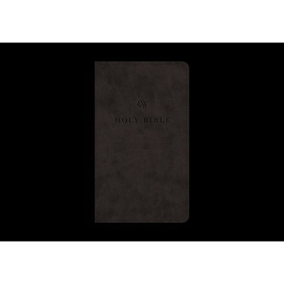 ESV Premium Church Bible, Red Letter (Trutone, Black) - (Leather Bound)