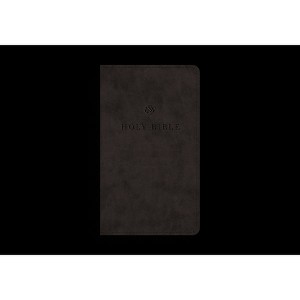 ESV Premium Church Bible, Red Letter (Trutone, Black) - (Leather Bound) - 1 of 1