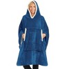 Collections Etc Soft & Cozy Oversized Poncho - 3 of 4