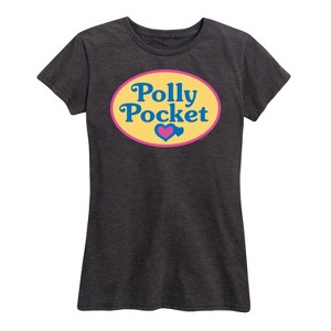 Women's - Polly Pocket - Polly Pocket Color Logo Short Sleeve Graphic T-Shirt - 1 of 4