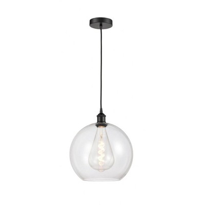 Athens - 1 Light Mini Pendant In Industrial Style-14.38 Inches Tall and 11.75 Inches Wide