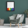 Trademark Fine Art Dry Erase Marker Board with Printed Artwork - Daniel Patrick Kessler 'Rainbow Cats' White Board - 4 of 4