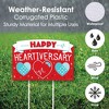 Big Dot of Happiness Happy Heartiversary - CHD Awareness Yard Sign Lawn Decorations - Party Yardy Sign - 2 of 4