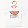 The Juniper Shop Boho Summer Vibes Watermelon Toddler Short Sleeve Tee - 2 of 4
