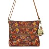Sakroots Women's Artist Circle Basic Crossbody, Scarlet Tapestry - 2 of 4