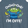 Women's - Disney - Alien Ooh I'm Cute Graphic Racerback Tank - image 2 of 4