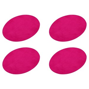 Unique Bargains Oval Elbow Knee Iron-on Repair Patches for Clothing 4 Pcs - 1 of 4