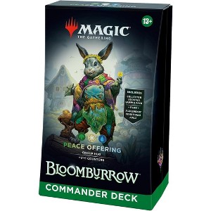MAGIC THE GATHERING Magic: The Gathering Bloomburrow Commander Deck - Peace Offering (100-Card Deck, 2-Card Collector Booster Sample Pack + - 1 of 1