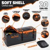 Mockins 60"x20"x6" Trailer Hitch Cargo Rack with 20 Cu.Ft. Cargo Bag and Luggage Carrier Accessories - 4 of 4