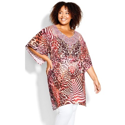Avenue Retreat Beaded Tunic