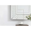 Elegant Lighting Sparkle collection crystal mirror 20 x 30 inch - 4 of 4