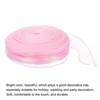 Unique Bargains Gift Wrapping Wide Sheer Wired Pastel Shimmer Iridescent Chiffon Ribbons 1 Pc - 3 of 4