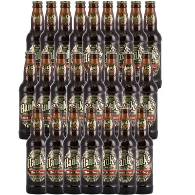 Hank's Genuine Gourmet Birch Beer, 12 fl oz Bottles – Premium Craft Soda with Rich, Robust Flavor – Authentic Northeast Recipe, Pack of 24